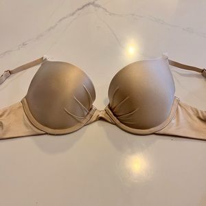 Tan padded bra
